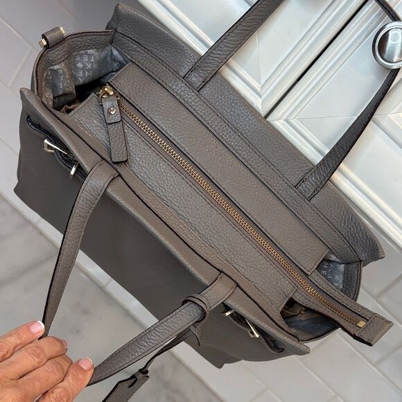 Kate Spade Holden Street Lainie Pebbled Leather Convertible Satchel Shoulder Bag - Picture 14 of 16